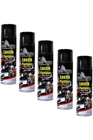 ( 5 Adet )lastik Parlatıcı Tampon Parlatıcı Koruyucu Aerosol Sprey 500 ml Kaliteli