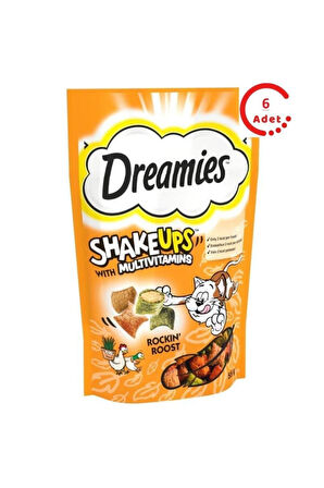 Shakeups Multivitaminli Kedi ve Yavru Kedi Ödül Maması 55 Gr x 6 Adet