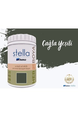 Stella Su Bazlı Saf Akrilik Boya 1 Litre