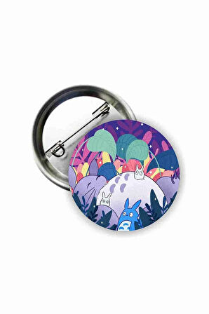 Totoro Anime Buton Rozet