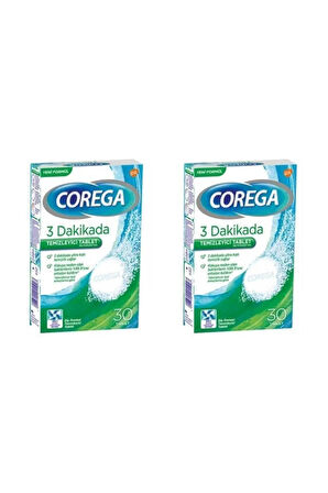 Protez Temizleyici Tablet 30 Adet 2'li Paket