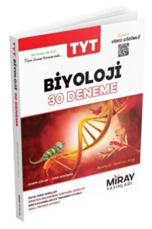 Miray Tyt Biyoloji 30 Deneme 2023