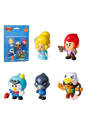 5'li Brawl Stars Figür Set Asorti