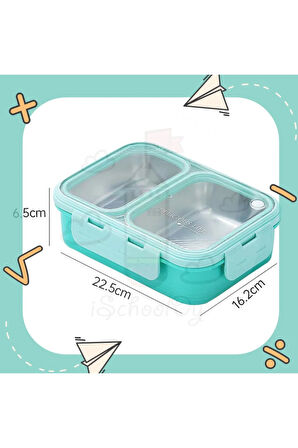 Cute 3D Elephant Shaped Bento Lunch Box for School & Office with Cutlery | Leak-Proof