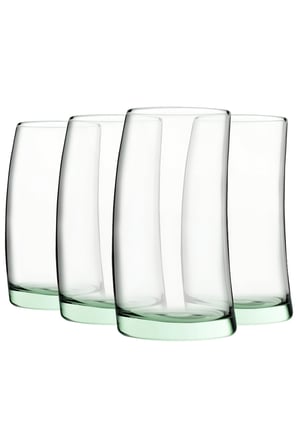 Aware Collection, Penguen İçecek ve Su Bardağı , 4'lü Set, Yeşil Renk