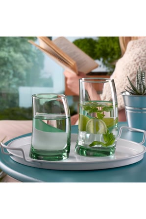 Aware Collection, Penguen İçecek ve Su Bardağı , 4'lü Set, Yeşil Renk