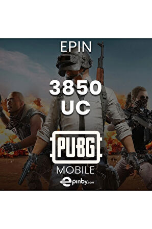 PUBG Mobil 3850 UC Türkiye Sunucusu