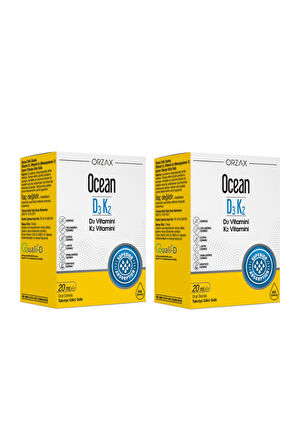 Ocean D3k2 Damla 20 ml 2 Adet