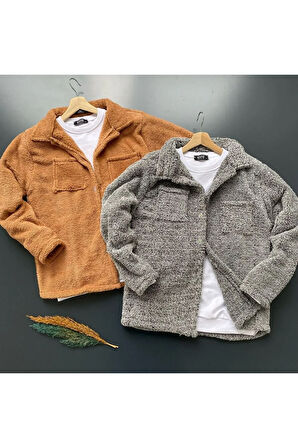 Unisex Peluş Ceket