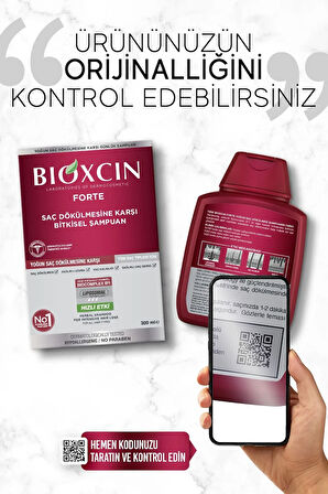 Forte Şampuan 300 ml Yoğun Dökülme Karşıtı Bitkisel Şampuan 2'li