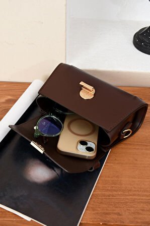 Lüks Tasarımlı Çapraz Askılı El ve Omuz Çantası