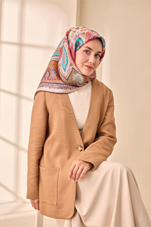 Twill İpek Eşarp 11476-01