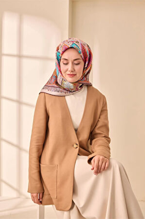 Twill İpek Eşarp 11476-01