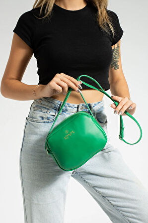 Kadın Mini Urban Çapraz Askılı Fermuarlı Ayarlanabilir Askılı El Ve Kol Omuz çantası