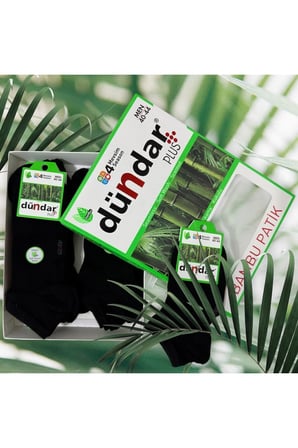 Erkek Bambu Dikişsiz Kokulu Patik Çorap Karışık Renk 6’lı