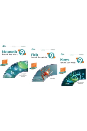 9.SINIF JOKER MATEMATİK - FİZİK - KİMYA TEMATİK SORU BANKASI