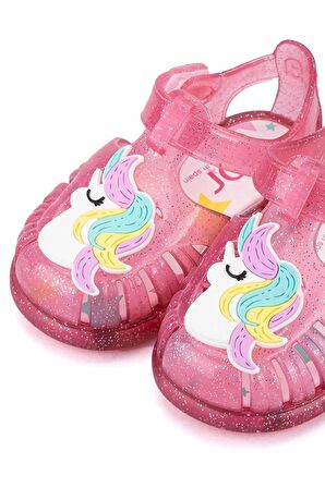 IGOR S10309-057 Tobby Gloss Unicornio Çocuk Sandalet Ayakkabı