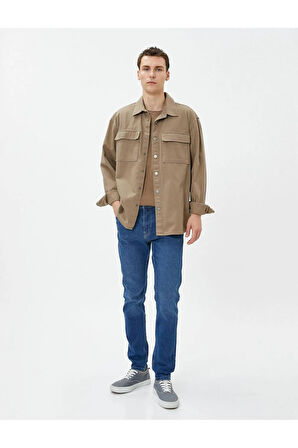 4wam40118nd Skinny Mıchael Erkek Jean Pantolon Orta Indigo