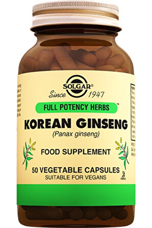 Korean Ginseng 50 Kapsül (GİNSEGg)