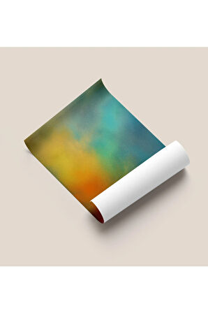 Çerçevesiz Poster, Dijital Baskı Soyut, Hafif Bir Dokunuş, Salon Ofis Oturma Odası Dekorasyon,Poster