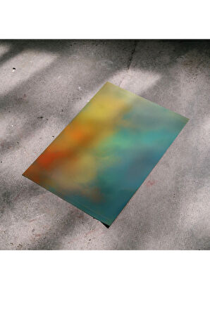 Çerçevesiz Poster, Dijital Baskı Soyut, Hafif Bir Dokunuş, Salon Ofis Oturma Odası Dekorasyon,Poster