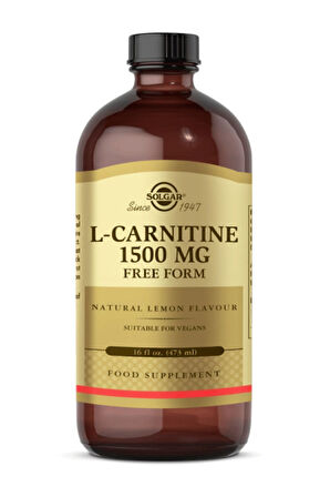 L-karnitin L-carnitine 1500 Mg 473 Ml