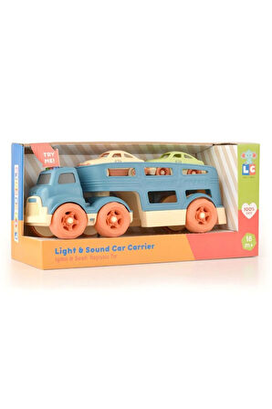 LC-31022 Sesli ve Işıklı Taşıyıcı Tır 3 Parça -Let's Be Child