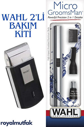3615-1016 Seyahat Tipi Tıraş Makinası 5640-616 Burun Kulak Tıraş Makinesi