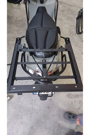Honda Dio Raylı Kızaklı Çanta Demiri