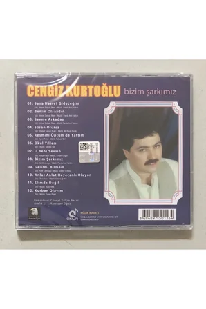 Cengiz Kurtoğlu Bizim Şarkımız Cd (Jelatininde Sıfır Cd)