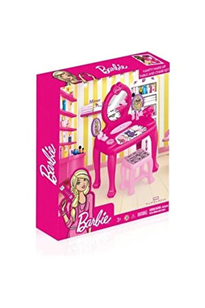 Dolu 1609 Oyuncak Ayaklı Makyaj Masası Ve Sandalye Seti Aksesuarları