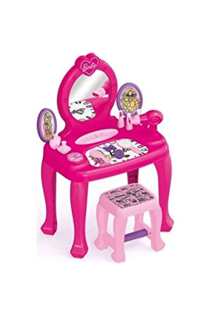 Dolu 1609 Oyuncak Ayaklı Makyaj Masası Ve Sandalye Seti Aksesuarları