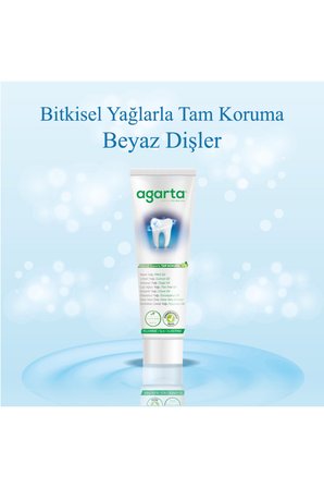 2 Adet Doğal Florürsüz Bitki Özlü Diş Macunu 100 ml