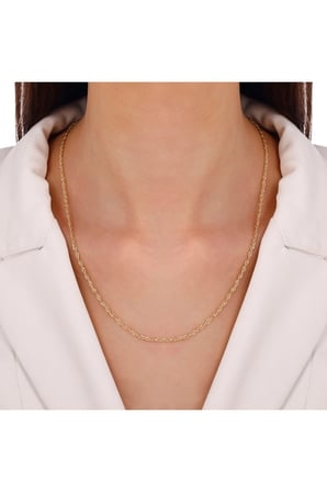 Altın Singapur Zincir Kolye - 14K