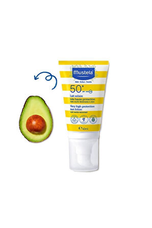 Mustela Çok Yüksek Koruma Faktörlü Güneş Losyonu Tüm Aile Için Spf 50+ 40 ml