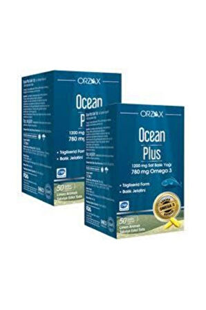Ocean Plus 1200 mg 50 Kapsül 2 Adet