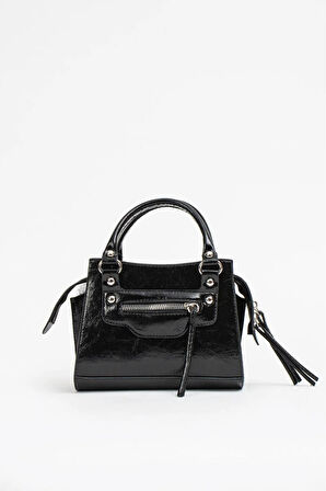 Kadın mini el ve omuz çantası şık tasarımlı çapraz çanta