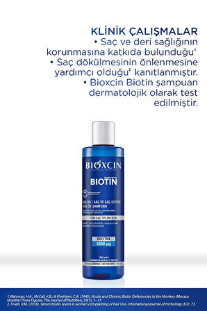 Biotin Şampuan 300 ml - Hassas Saç Derisi Hassas Saçlar 4'lü