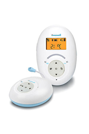 120.wma550 Dijital Renkli Lcd Ekranlı Taşınabilir Bebek Telsizi