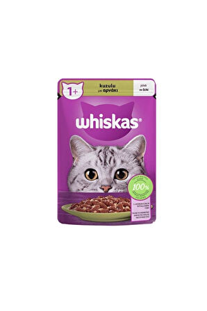 Whiskas Sığır 5 Adet Tavuk 5 Adet Somon 5 Adet Ton Balıklı 5 Adet Kuzulu 4 Adet Karışık Yaş Kedi Ma