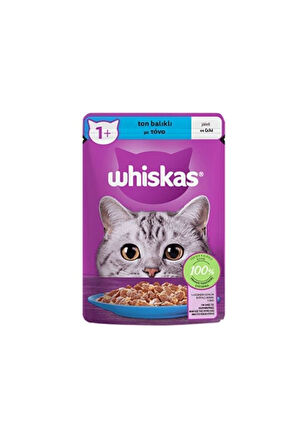 Whiskas Sığır 5 Adet Tavuk 5 Adet Somon 5 Adet Ton Balıklı 5 Adet Kuzulu 4 Adet Karışık Yaş Kedi Ma