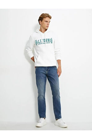 Slim Brad Erkek Jean Pantolon - 4wam40196nd