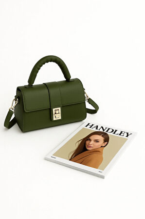 Premium Kilit Detaylı Omuz & El Çantası