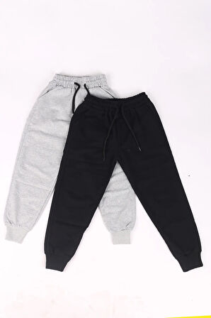 CHİC STREETWEAR iki parça cepli paça ribanalı 2ip unisex çocuk eşofman takımı 5-16 yaş