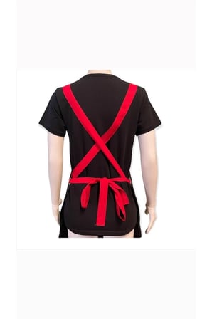 Çapraz Askılı Micropolyester Önlük Cafe Chef Restoran Kuaför Önlük Modeli