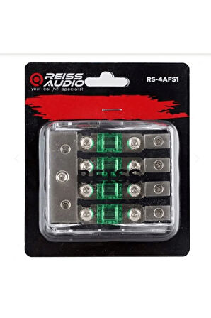 REİSS AUDİO RS-4AFS1 4LÜ SİGORTA DAĞITICI