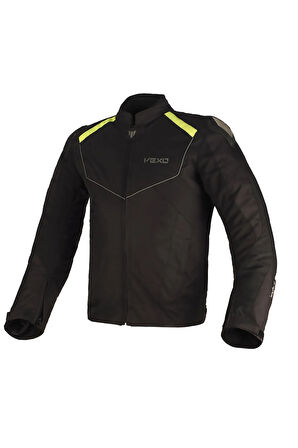 Axıon H20  Siyah-Neon Sarı  4 Mevsim Motosiklet Montu