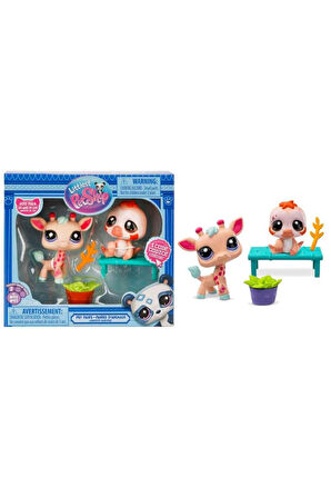 Minişler 2’li Figür Seti S2 - Zürafa Ve Tembel Hayvan 00586