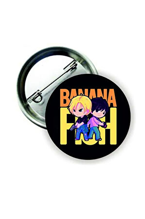 Banana Fish Anime Buton Rozet