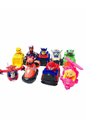 MOONLIGHT TR Paw Petrol 9lu Set Oyuncak
